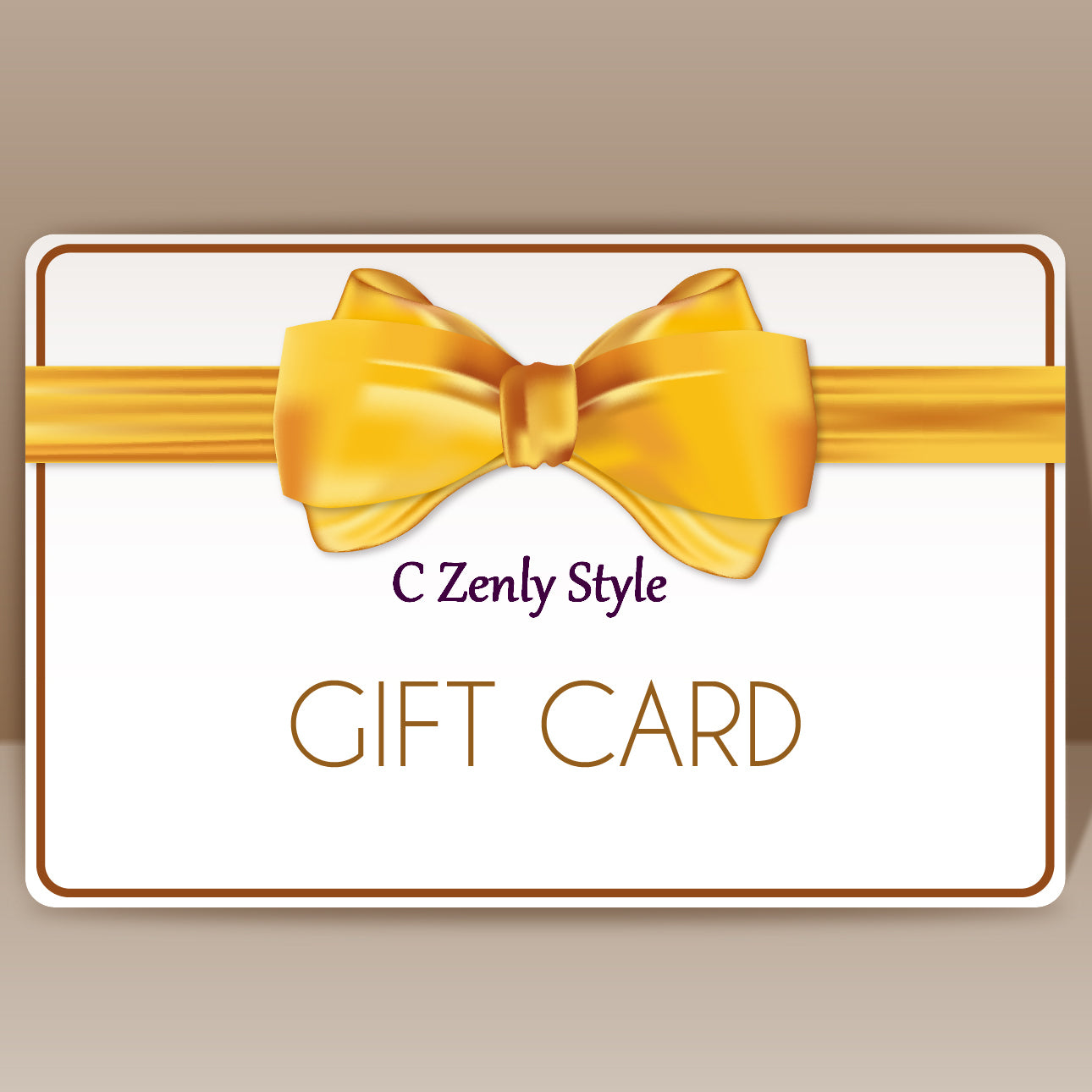 C Zenly Style Gift Cards